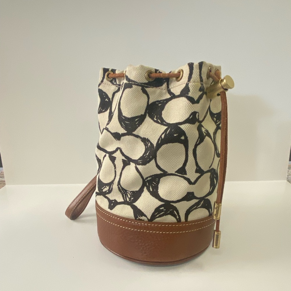 Coach Signature Drawstring Pouch - image 2